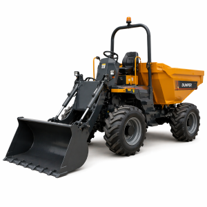 Benne dumper avec godet